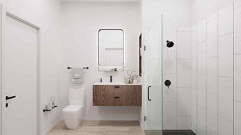 Bathroom interior